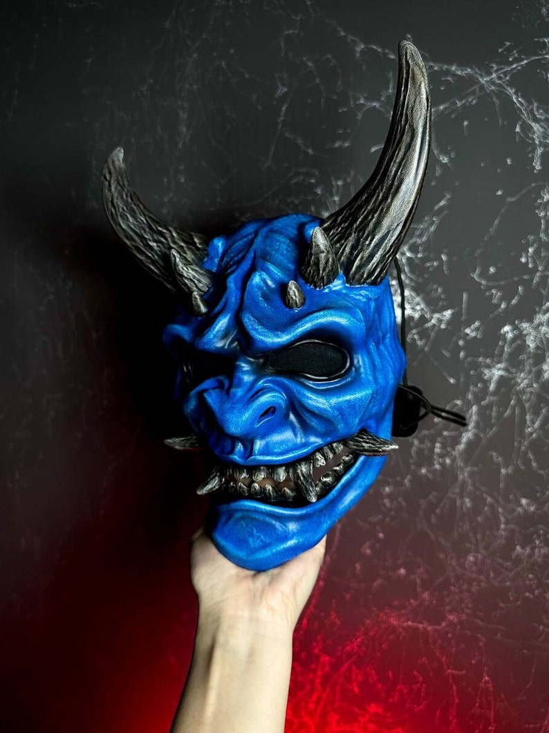 Oni Mask / Blue Yokai Demon