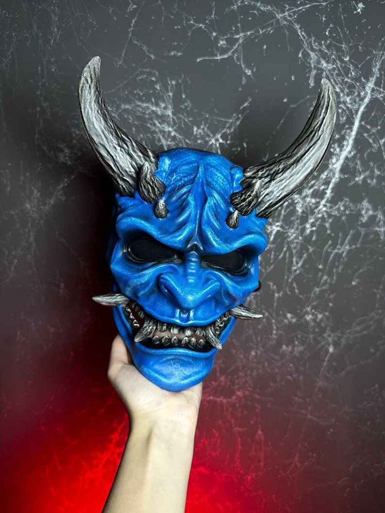 Oni Mask / Blue Yokai Demon