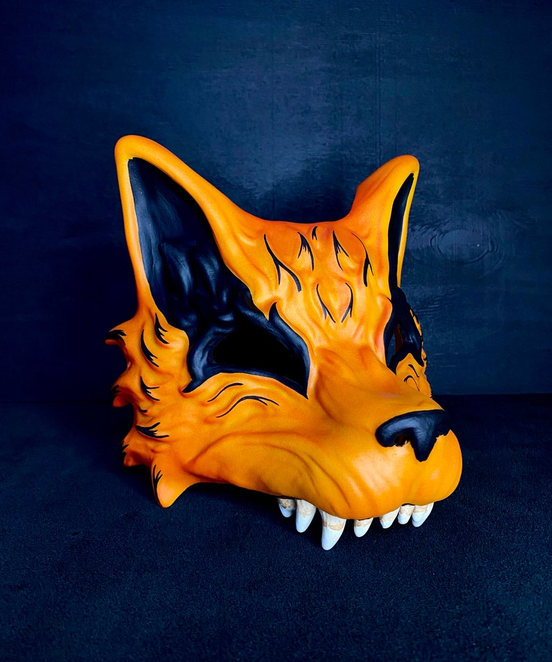 Fox Mask / Orange Kitsune