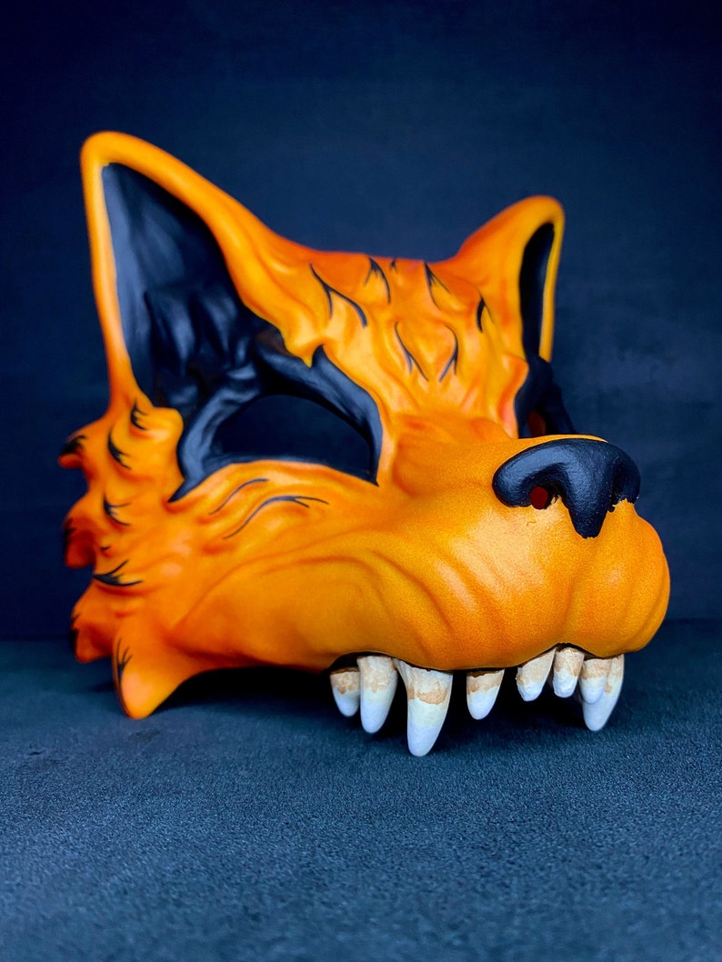 Fox Mask / Orange Kitsune