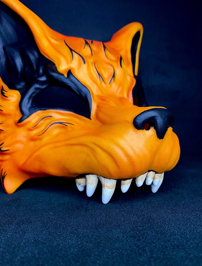 Fox Mask / Orange Kitsune