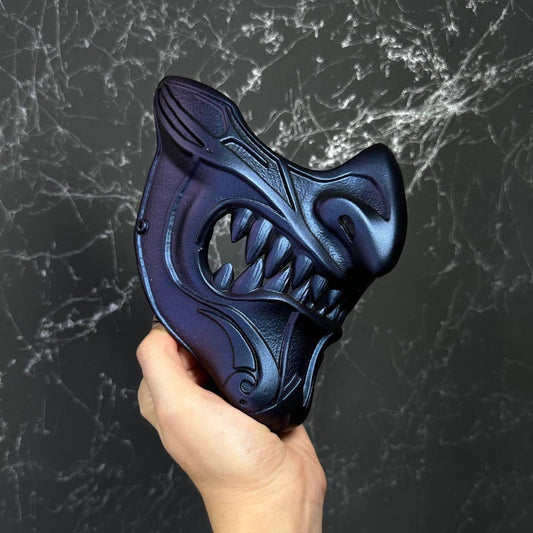 Samurai Mask / Cyber Blue Oni