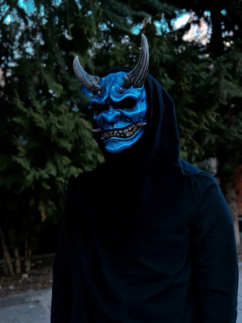 Oni Mask / Blue Yokai Demon