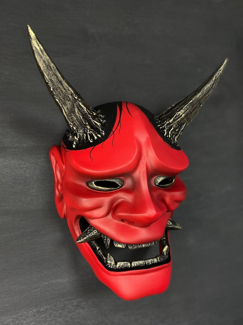 Hannya Mask / Red and Gold Demon
