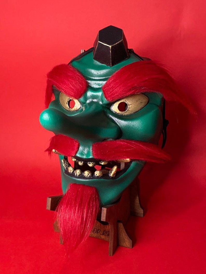 Tengu Mask / Green Demon