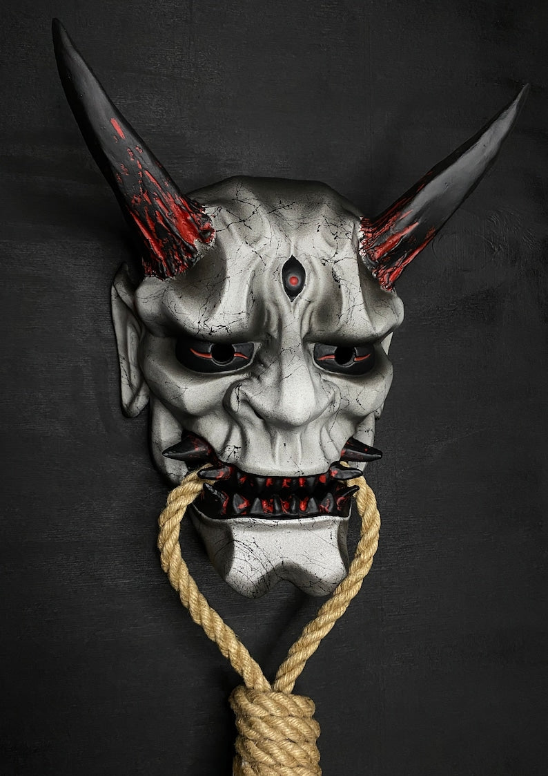 Oni Mask / Black and White Demon