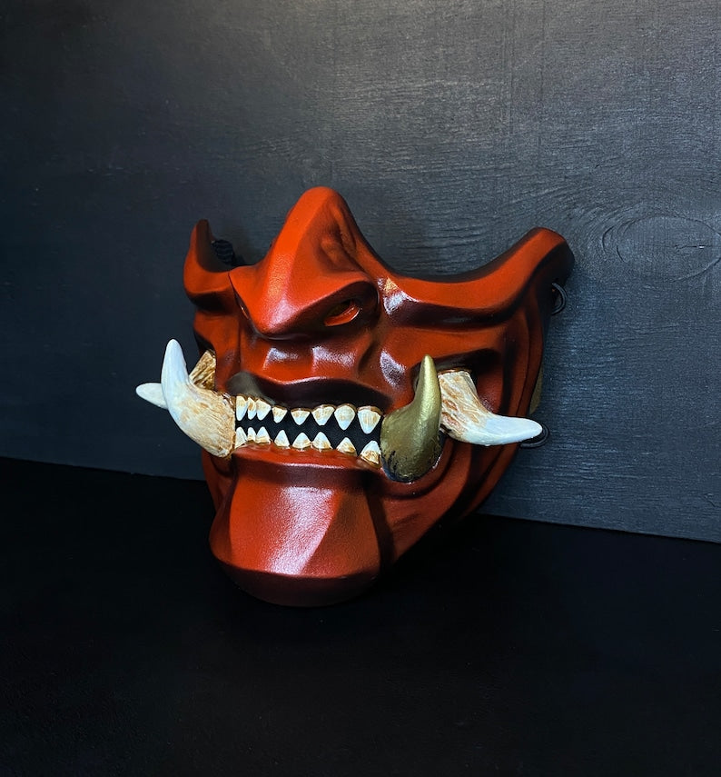 Samurai Mask / Red Oni Demon