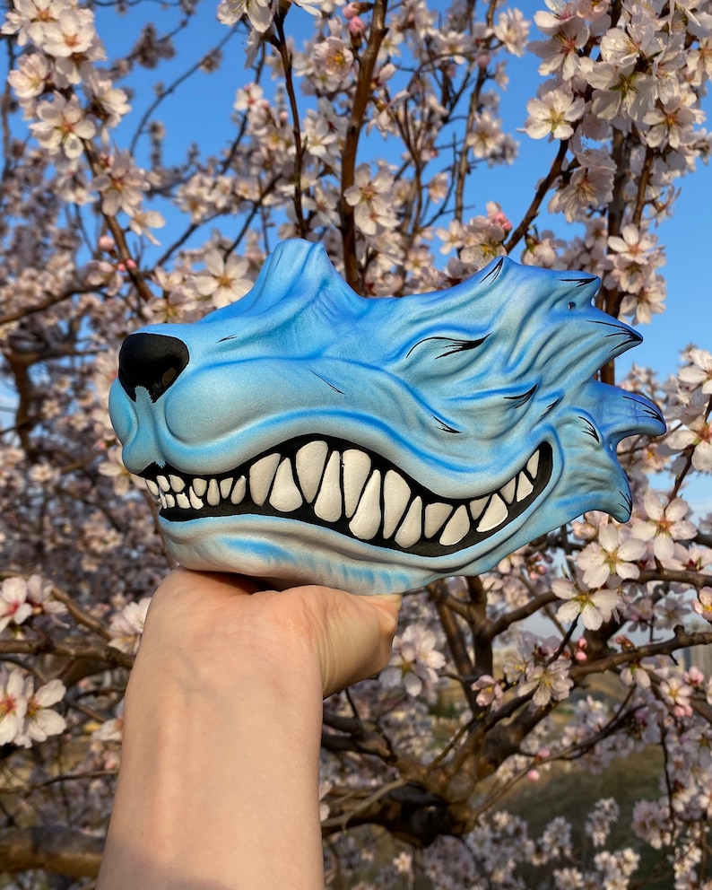 Kitsune Mask / Blue Fox