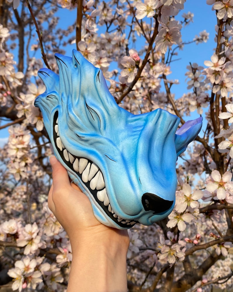 Kitsune Mask / Blue Fox